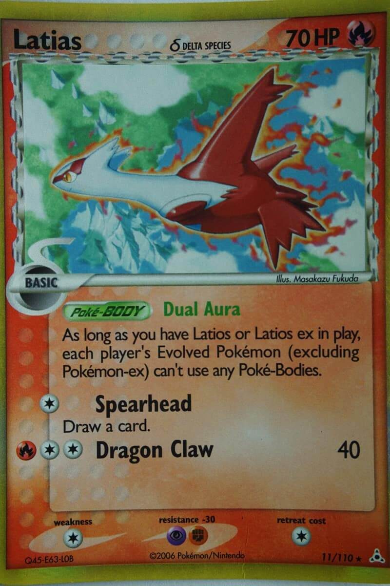 Latias (Delta Species) 11/110 Holo Rare