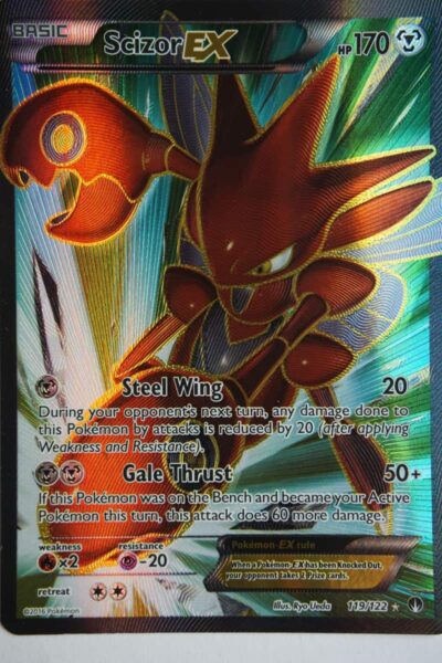 Scizor EX 119/122 Full Art