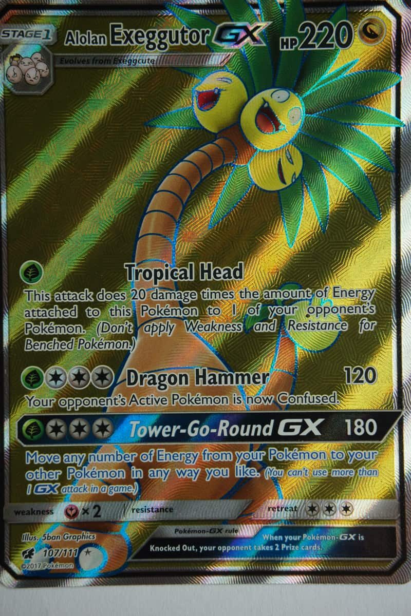 Alolan Exeggutor GX 107/111 Full Art