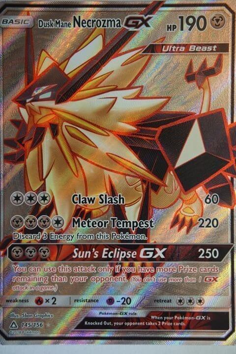 Dusk Mane Necrozma GX 145/156 Full Art