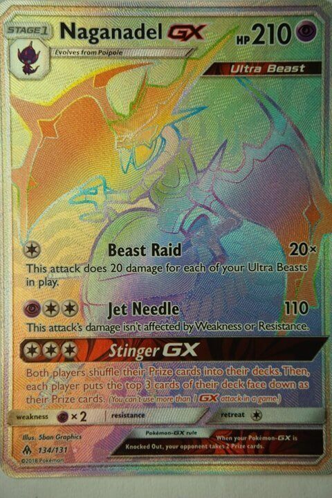 Naganadel GX 134/131 Hyper Rare
