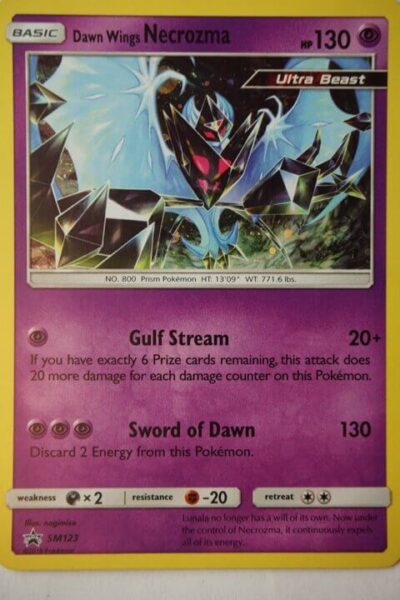Dawn Wings Necrozma SM123 Holo Promo