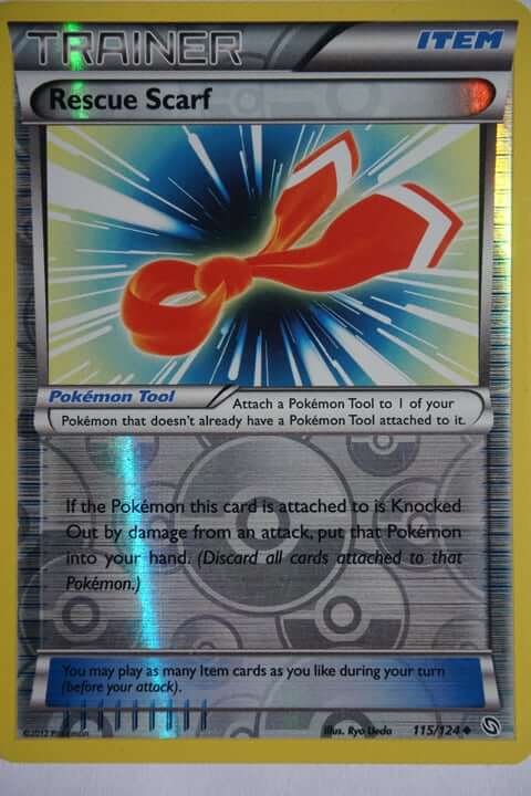 Rescue Scarf 115/124 Uncommon Reverse Holo