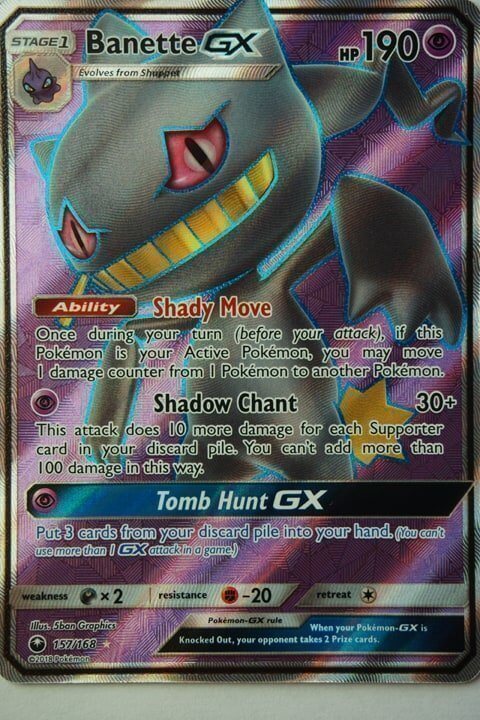 Banette GX 157/168 Full Art