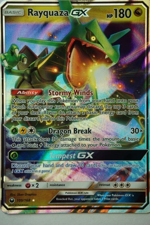Rayquaza GX 109/168