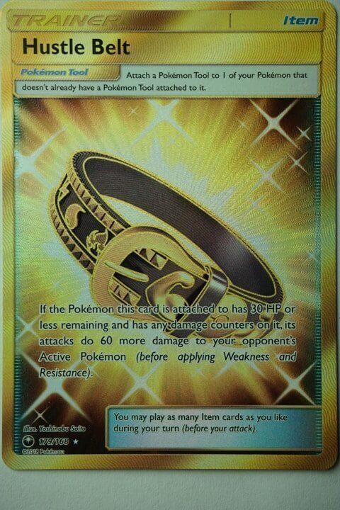 Hustle Belt 179/168 Secret Rare
