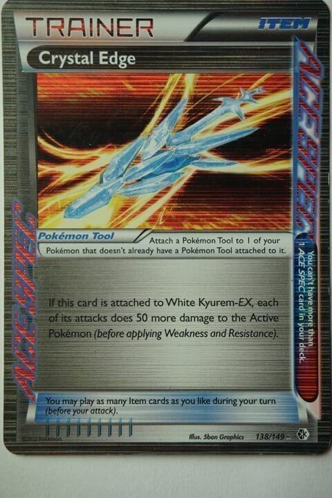 Crystal Edge 138/149 Holo Rare