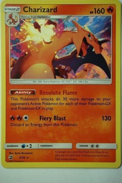 Charizard 3/70 Holo Rare