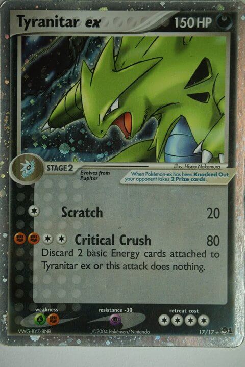 Tyranitar ex 17/17
