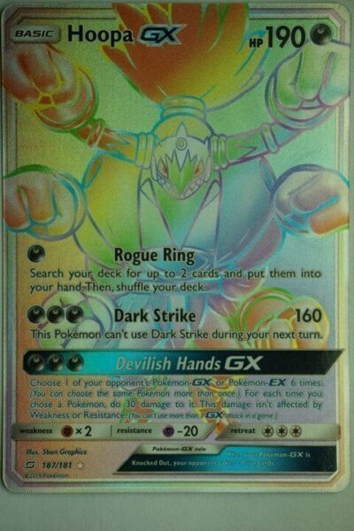 Hoopa GX 187/181 Hyper Rare