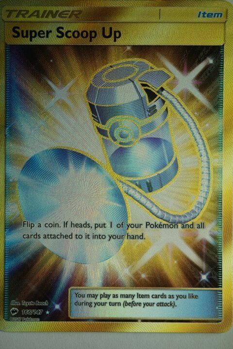 Super Scoop Up 166/147 Secret Rare