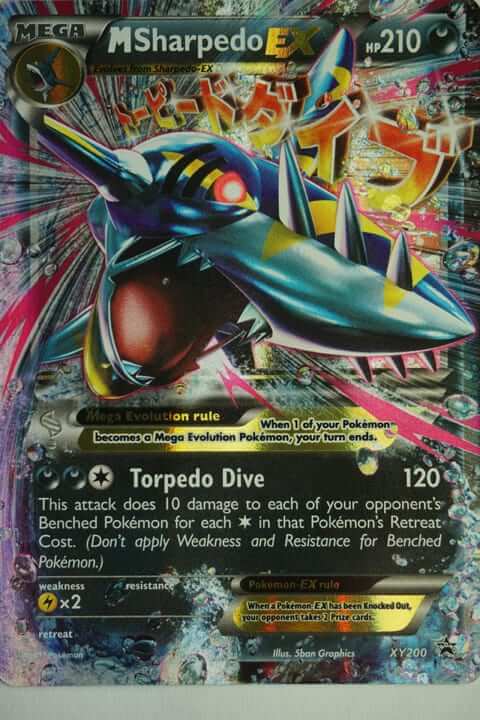 Mega M Sharpedo EX XY200