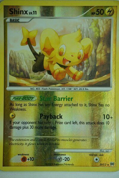Shinx SH12 Ultra Rare - Pocket Monster