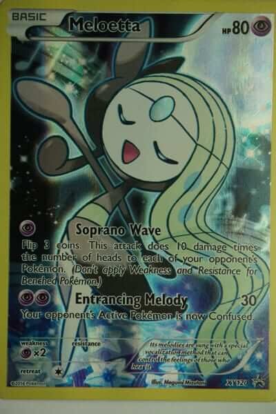 Meloetta XY120 Holo Rare