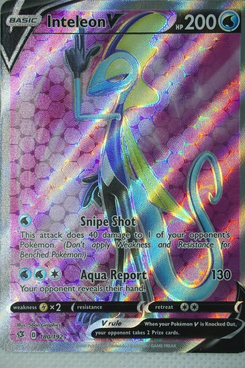 Inteleon V 180/192 Full Art