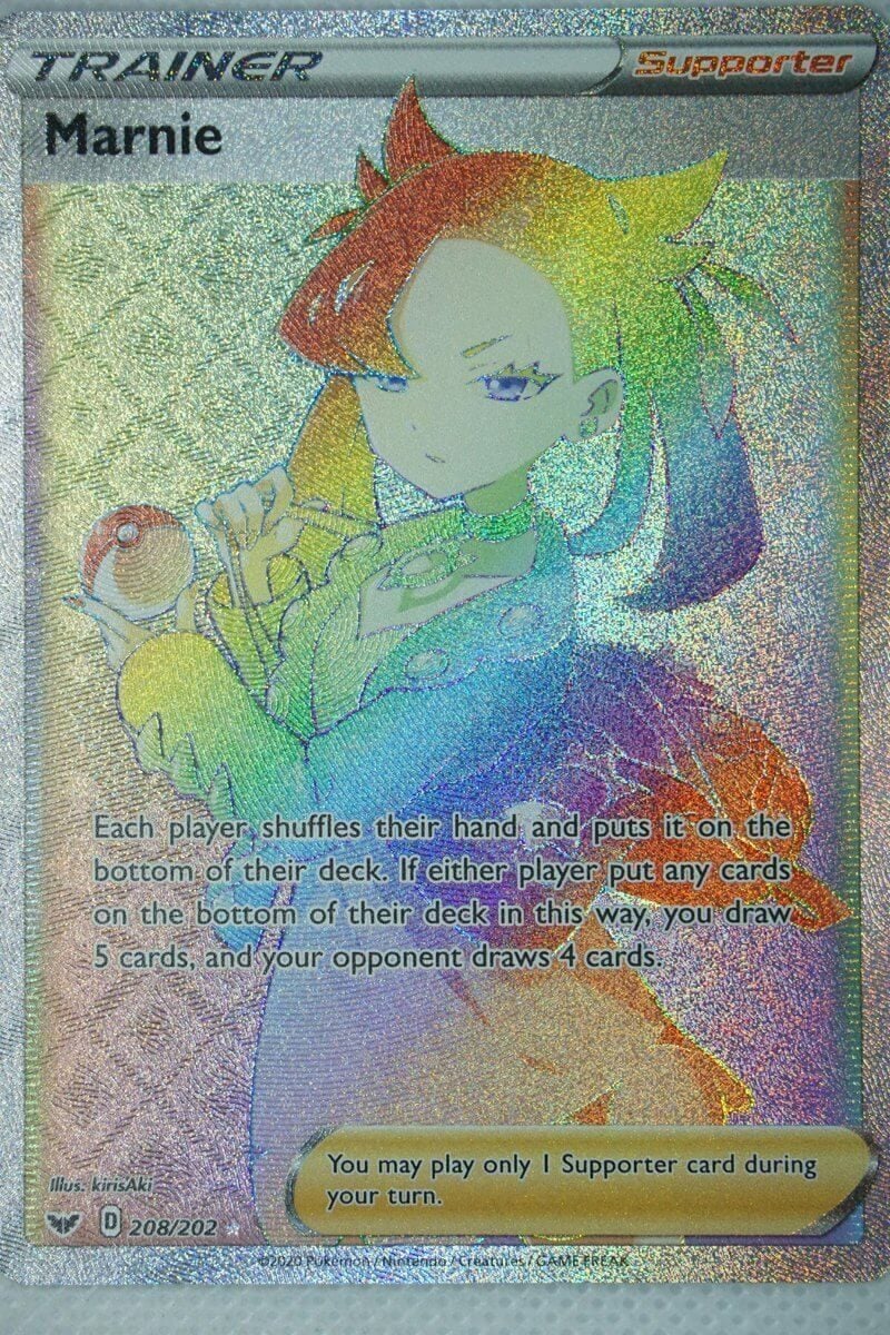 Marnie 208/202 Hyper Rare - Pocket Monster Marnie 208/202 Hyper Rare - Pocket Monster