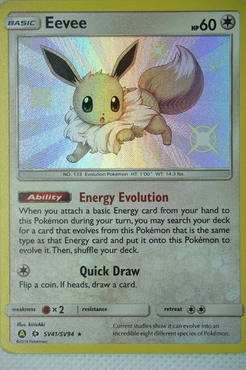 Eevee SV41/SV94 Shiny Rare