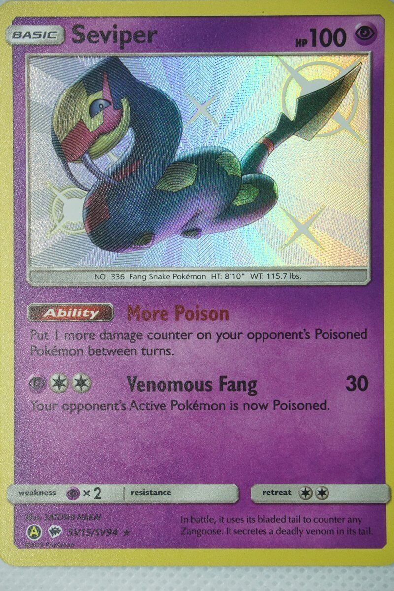 seviper pokemon card value Seviper