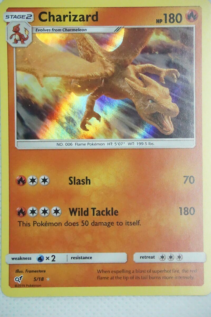 Charizard 5/18 Holo Rare