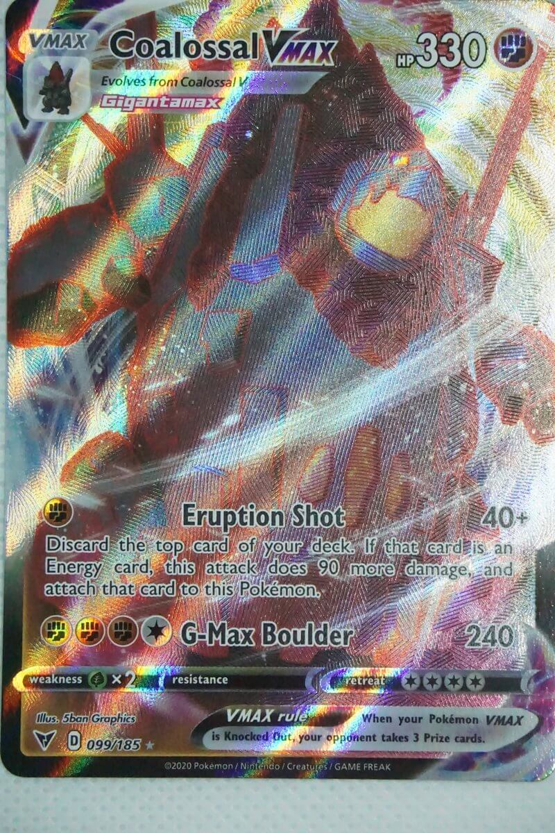 Coalossal VMAX 099/185 - Pocket Monster Coalossal VMAX 099/185 - Pocket Monster