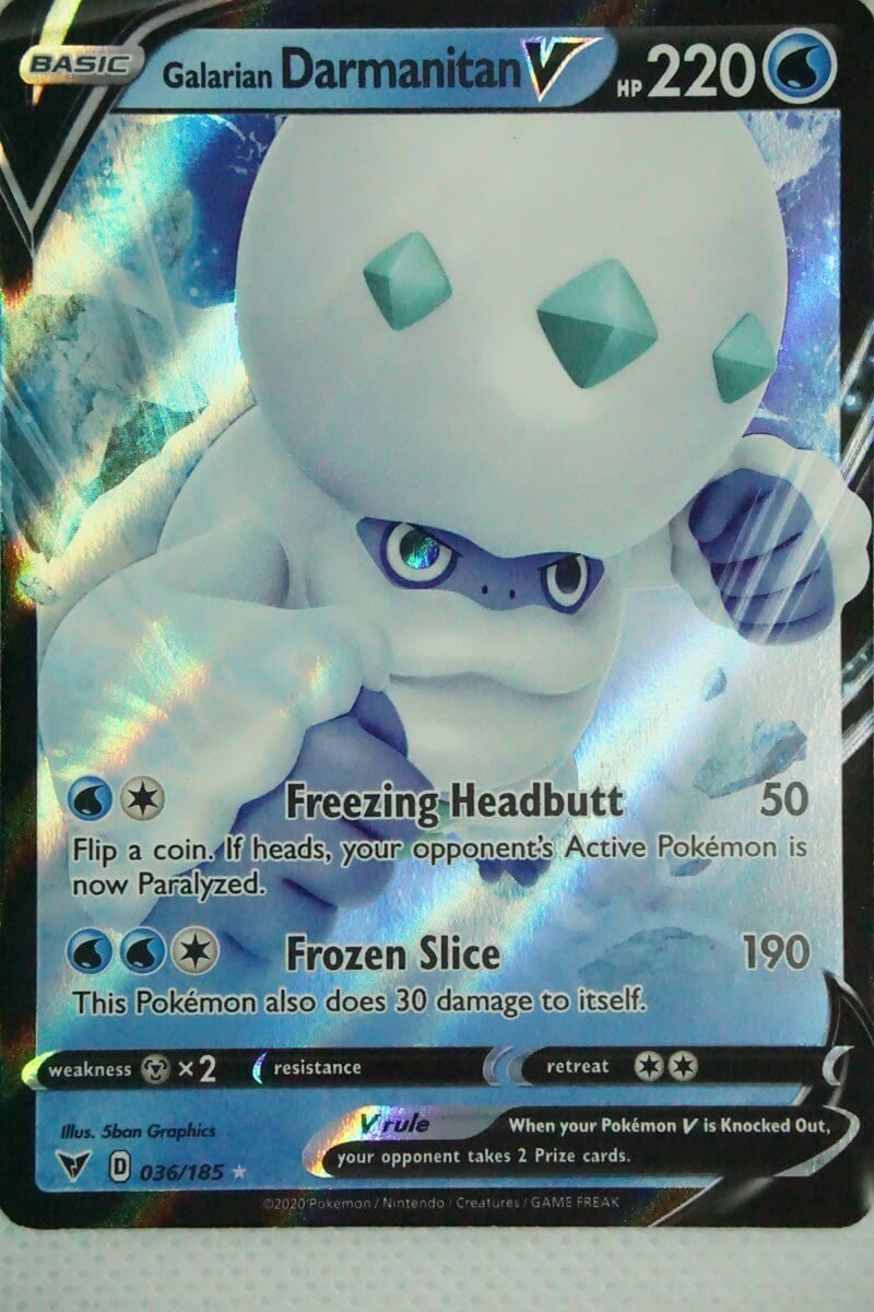 Galarian Darmanitan V 036/185