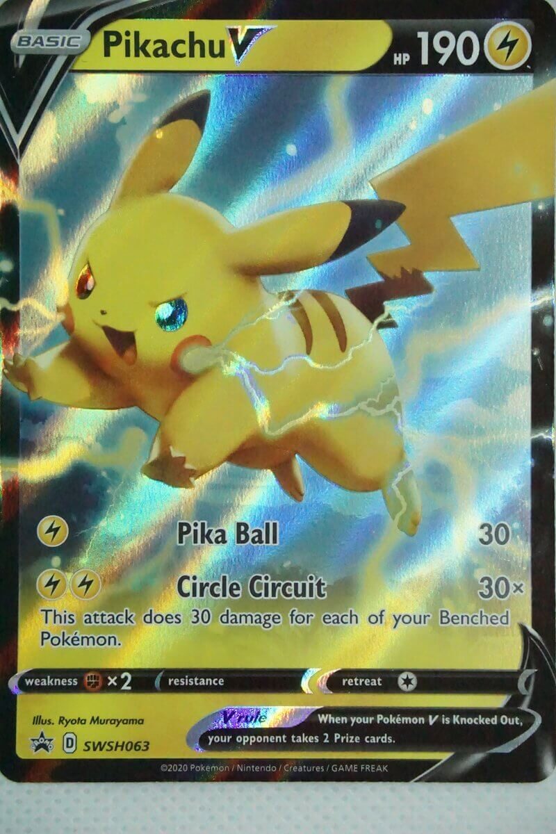 Pikachu V SWSH063