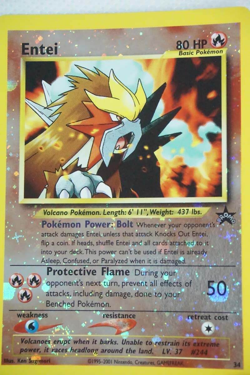 Entei 34 Omvänd Holo Sällsynt