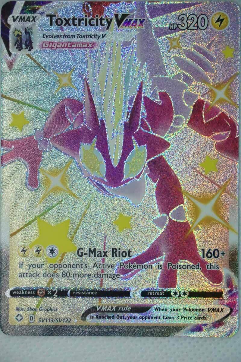 pokemon card toxtricity vmax Toxtricity VMAX - 71/192 - Rebel Clash main image 0
