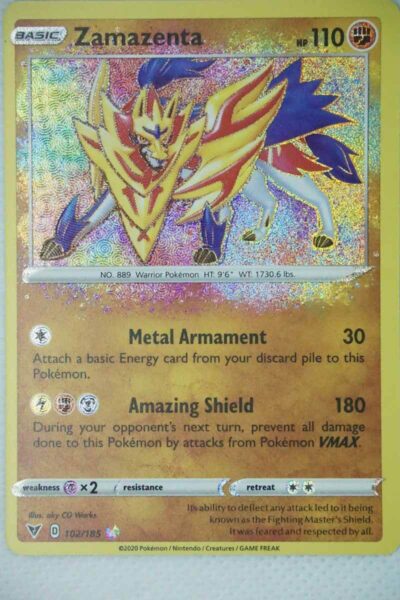Zamazenta 102/185 Amazing Rare