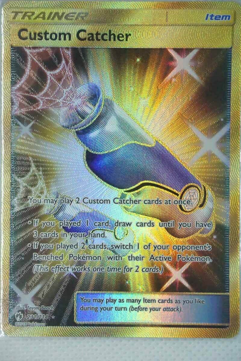 Custom Catcher 231/214 Secret Rare