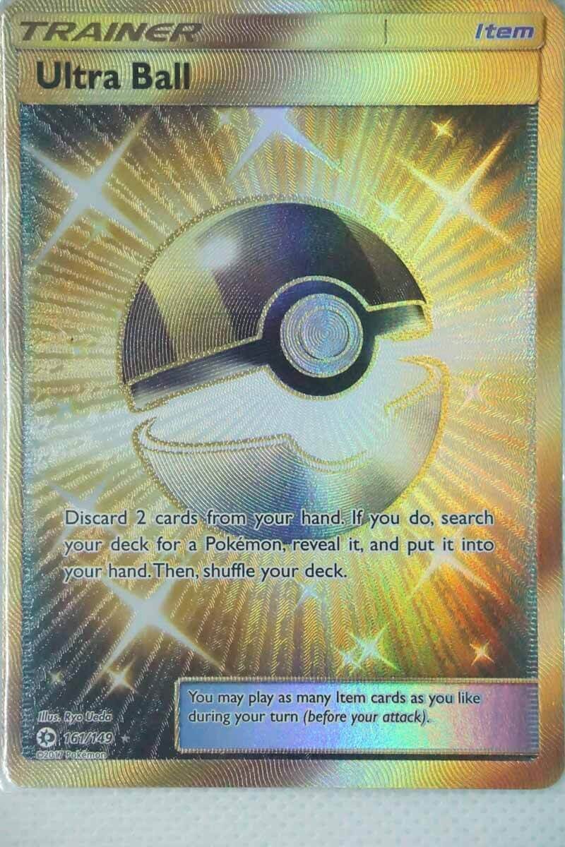 Ultra Ball 161/149 Secret Rare - Pocket Monster