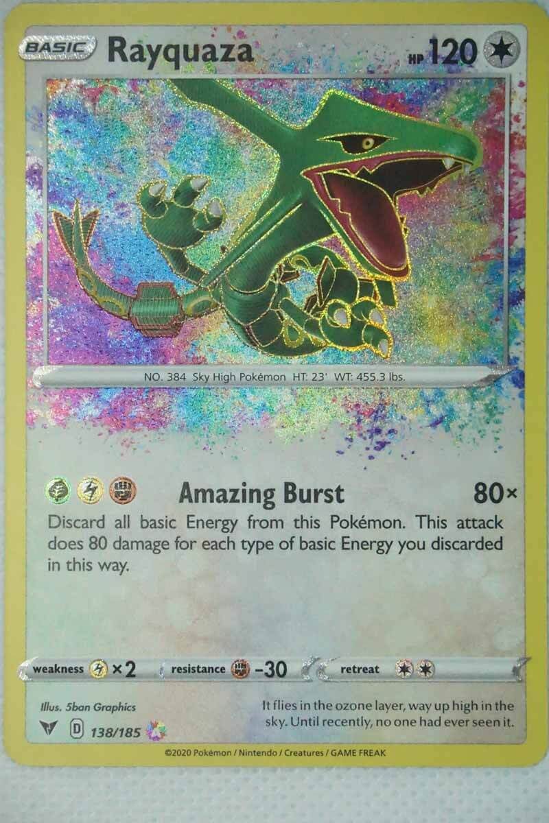 Rayquaza 138/185 Amazing Rare