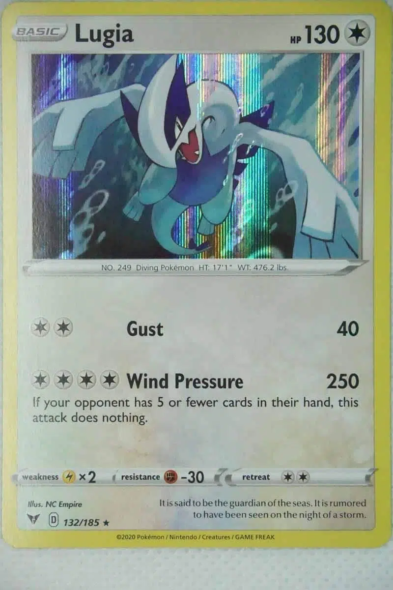 Lugia 132/185 Holo Rare Pocket Monster