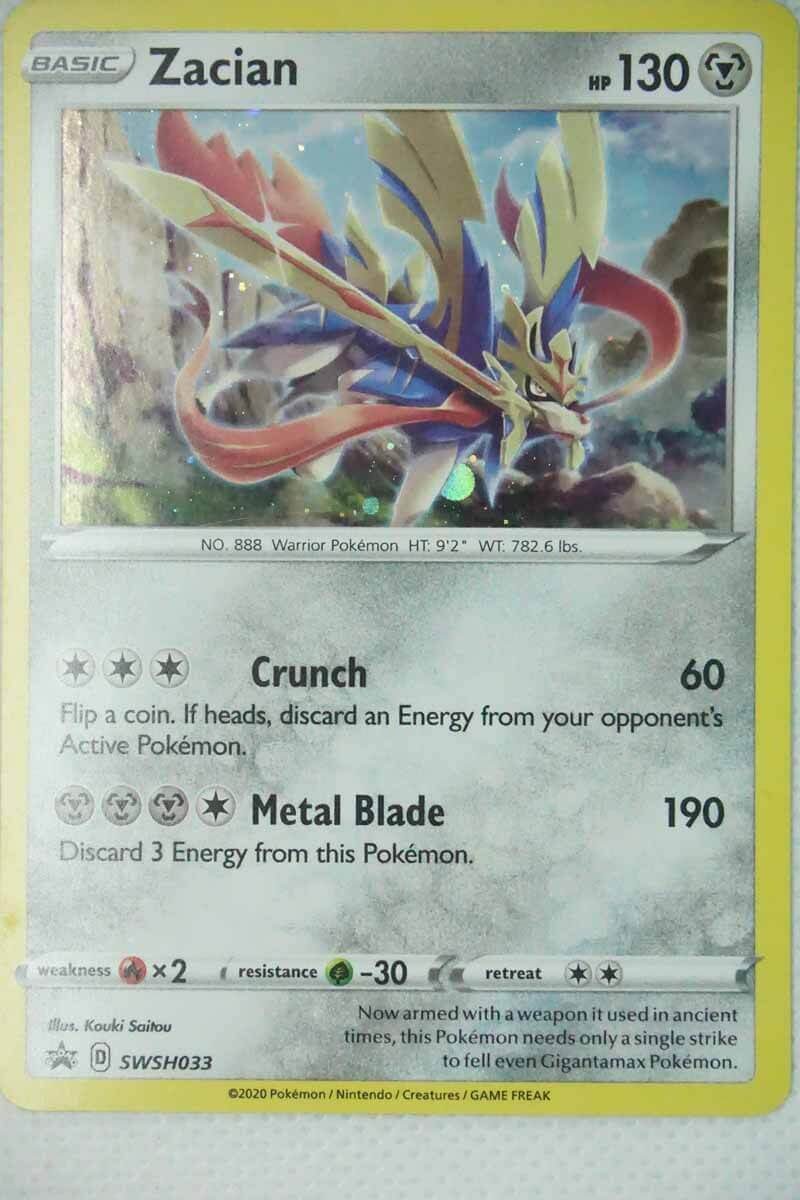 Zacian SWSH033 Holo Kampanj