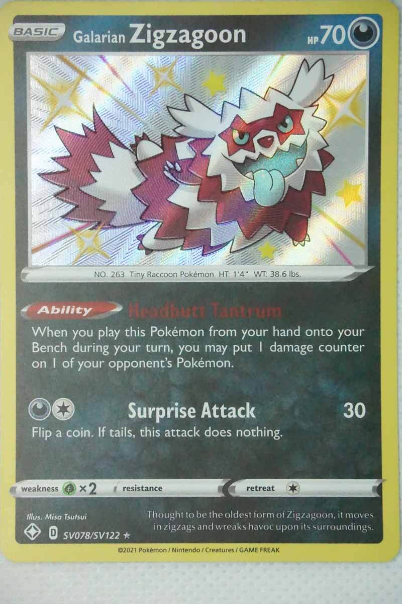 galarian zigzagoon pokemon card value  Competitive  6IVs  Level 50  Online Battle-rea | Pokefella TCG cards and board games. evolves-from:galarian-zigzagoon  PkmnCards