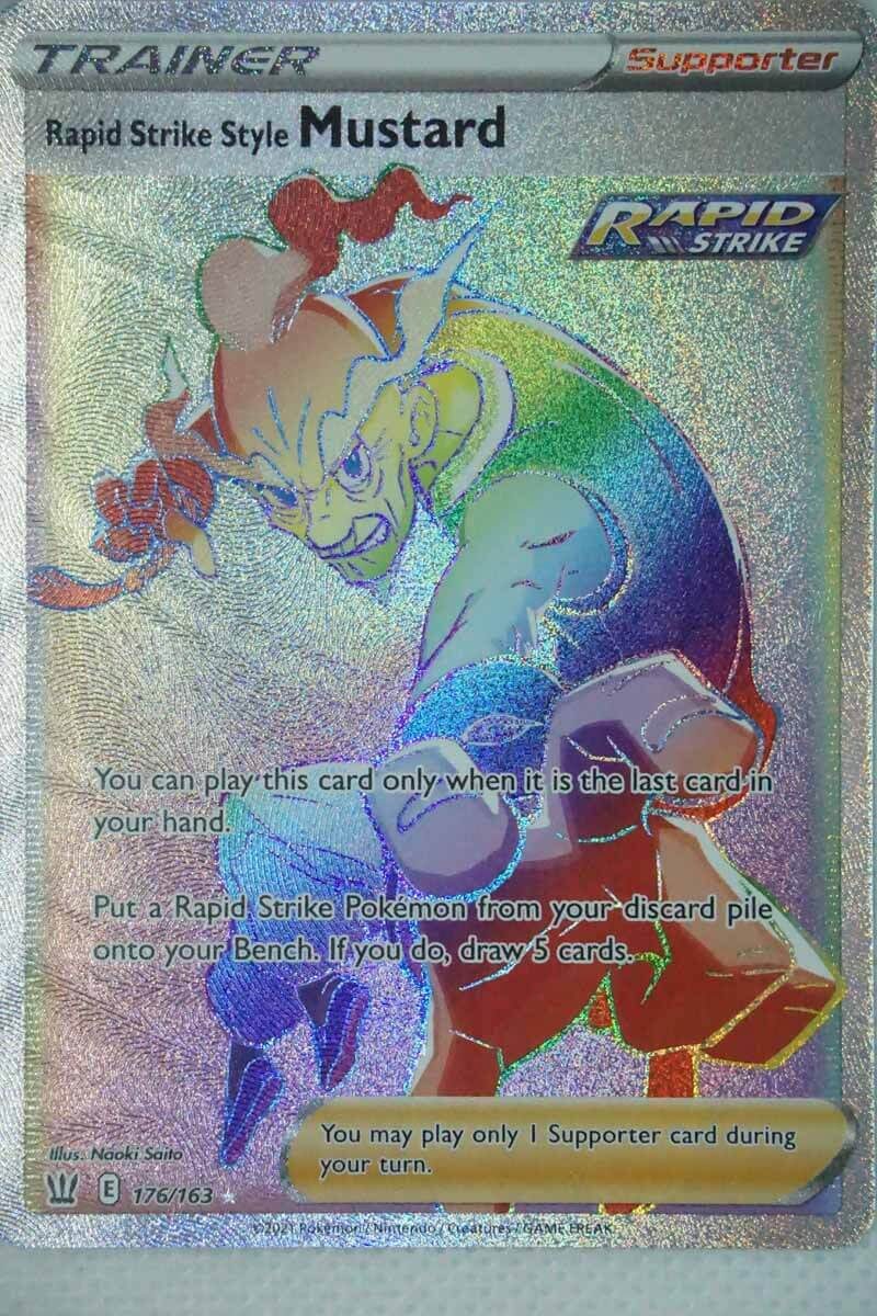 Rapid Strike Style Mustard 176/163 Hyper Rare
