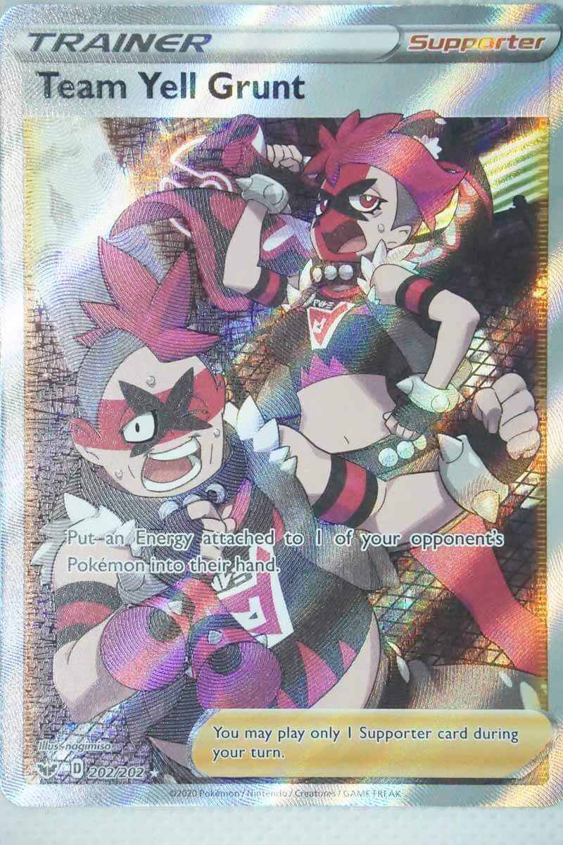 Team Yell Grunt 202/202 Full Art