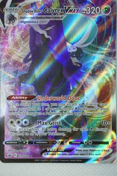 Shadow Rider Calyrex VMAX 75/198