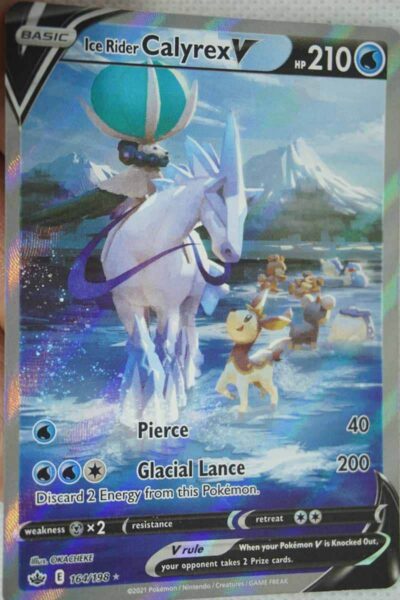 Ice Rider Calyrex V 164/198 Full Art
