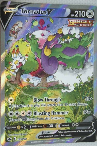 Tornadus V 185/198 Full Art