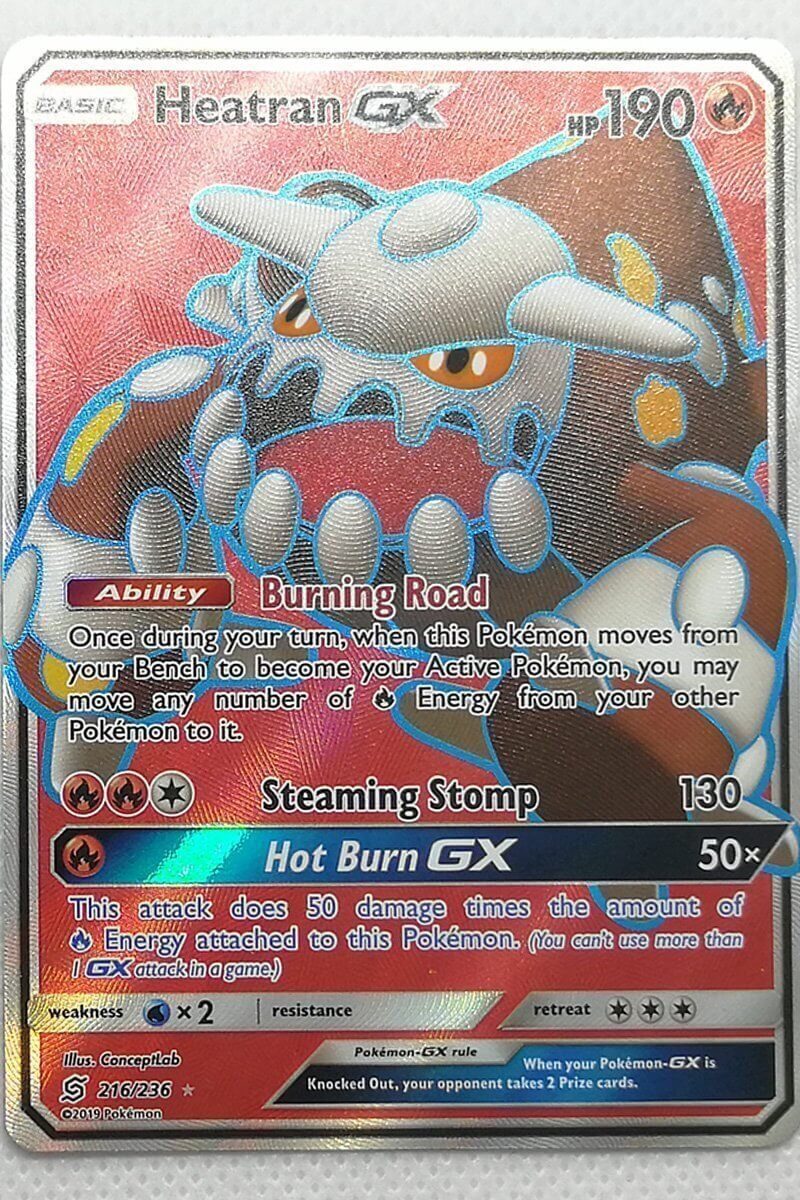 Heatran GX 216/236 Full Art - Pocket Monster Heatran GX 216/236 Full Art - Pocket Monster