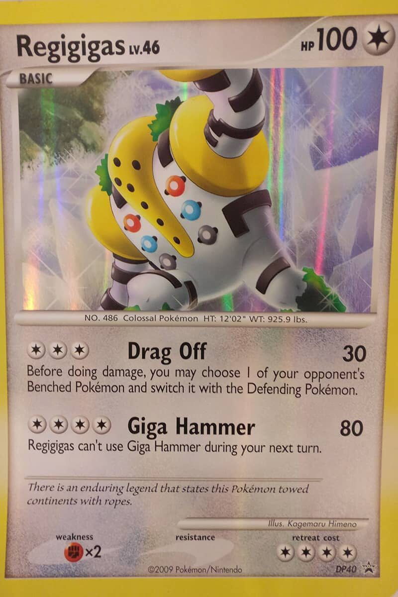 Regigigas oversized