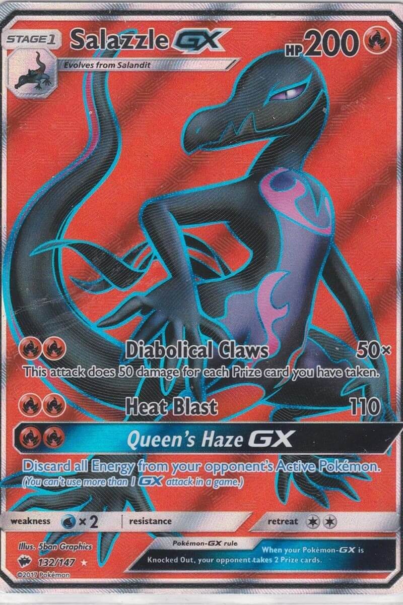 Salazzle GX full art 132/147