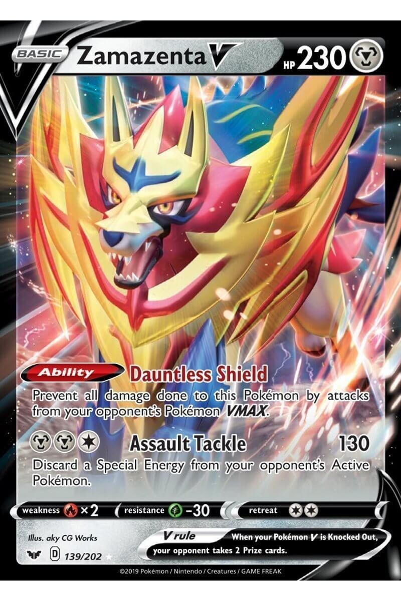 Zamazenta V 139/202 Stor