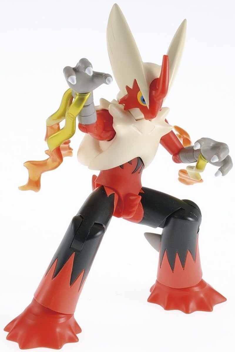 Mega Blaziken bygg dig själv figur
