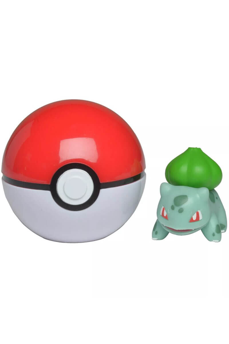 Bulbasaur og poké ball