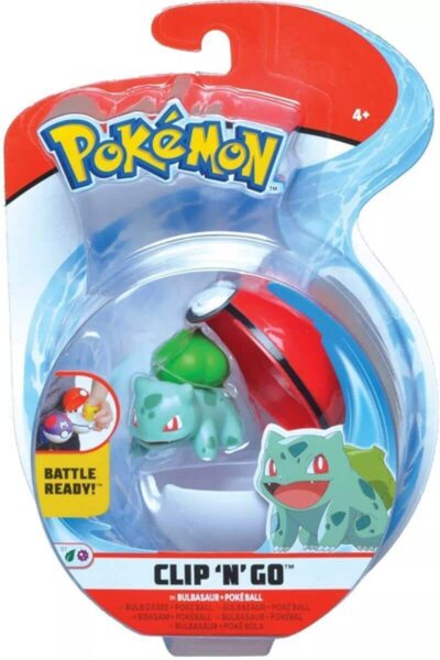 Bulbasaur og poké ball