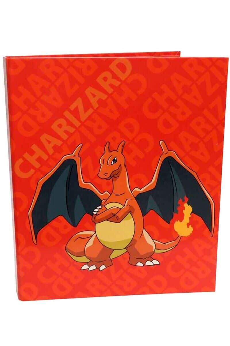 Charizard Ringbind inklusiv 10 lommer