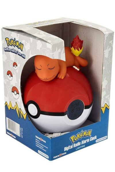 Charmander Vækkeur og Lampe