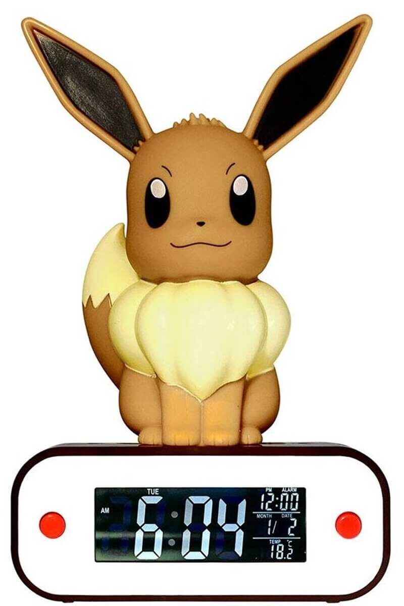 Eevee Vækkeur og Lampe